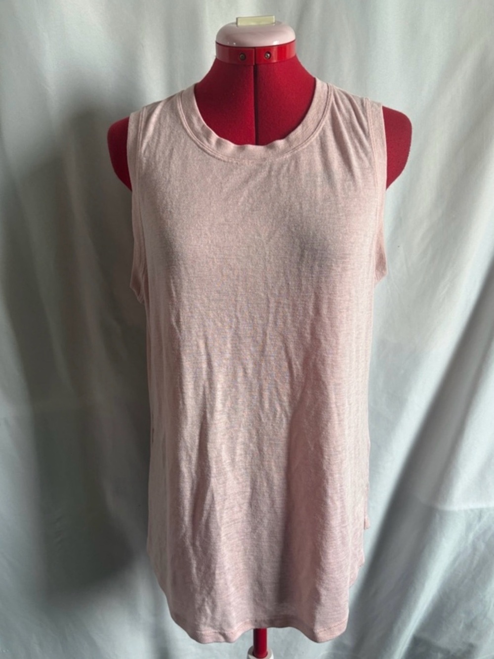 Athleta Light Pink Sleeveless Tank